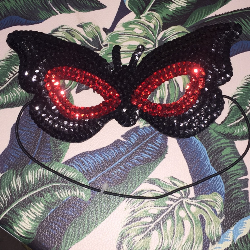 Butterfly eye mask